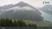 Archived webcam image showing Panoramic View of Lake Achensee and Pertisau on 15 Jul 2026 at 11:51