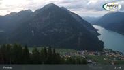 Archived webcam image showing Panoramic View of Lake Achensee and Pertisau on 27 Jul 2026 at 21:12