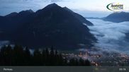 Archived webcam image showing Panoramic View of Lake Achensee and Pertisau on 6 Aug 2026 at 05:55