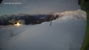 Archived webcam image showing Landeck - Upper Station Venetbahn on 26 Feb 2026 at 18:35
