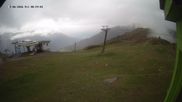 Archived webcam image showing Landeck - Upper Station Venetbahn on 12 Jun 2026 at 08:13