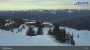 Archived webcam image showing Top Station on Schatzberg (Wildschönau) on 26 Feb 2026 at 17:21