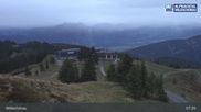 Archived webcam image showing Top Station on Schatzberg (Wildschönau) on 27 Oct 2026 at 07:02
