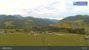 Archived webcam image showing Skiing area Roggenboden (Alpbachtal Wildschönau) on 11 May 2026 at 07:57