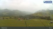 Archived webcam image showing Skiing area Roggenboden (Alpbachtal Wildschönau) on 11 May 2026 at 15:57