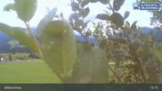 Archived webcam image showing Skiing area Roggenboden (Alpbachtal Wildschönau) on 27 Jul 2026 at 13:12