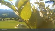 Archived webcam image showing Skiing area Roggenboden (Alpbachtal Wildschönau) on 27 Jul 2026 at 17:12