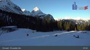 Archiviertes Webcam Bild: Ehrwalder Alm am 26 Feb 2026 um 08:10 Uhr
