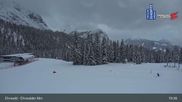 Archived webcam image showing Ehrwalder Alm Ski Slopes on 31 Mar 2026 at 01:42