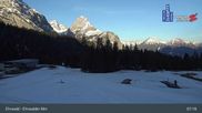Archiviertes Webcam Bild: Ehrwalder Alm am 17.04.2026 um 07:44 Uhr