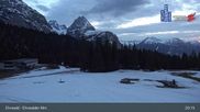 Archiviertes Webcam Bild: Ehrwalder Alm am 19.04.2026 um 05:58 Uhr