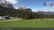 Archived webcam image showing Ehrwalder Alm Ski Slopes on 13 May 2026 at 11:22