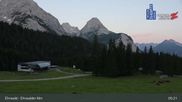 Archived webcam image showing Ehrwalder Alm Ski Slopes on 20 Jun 2026 at 05:14