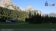 Archived webcam image showing Ehrwalder Alm Ski Slopes on 20 Jun 2026 at 07:14