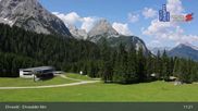 Archived webcam image showing Ehrwalder Alm Ski Slopes on 20 Jun 2026 at 11:14