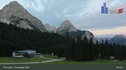 Archived webcam image showing Ehrwalder Alm Ski Slopes on 29 Jun 2026 at 05:33