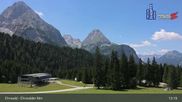 Archiviertes Webcam Bild: Ehrwalder Alm am 12.07.2026 um 13:37 Uhr