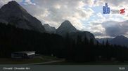 Archiviertes Webcam Bild: Ehrwalder Alm am 27.07.2026 um 19:14 Uhr