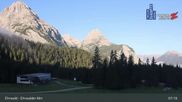 Archived webcam image showing Ehrwalder Alm Ski Slopes on 8 Aug 2026 at 07:17