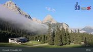 Archived webcam image showing Ehrwalder Alm Ski Slopes on 8 Aug 2026 at 08:17