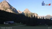Archived webcam image showing Ehrwalder Alm Ski Slopes on 29 Aug 2026 at 07:16
