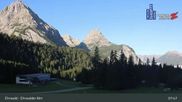 Archived webcam image showing Ehrwalder Alm Ski Slopes on 29 Aug 2026 at 08:16
