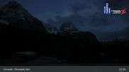 Archived webcam image showing Ehrwalder Alm Ski Slopes on 24 Oct 2026 at 07:53