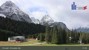 Archived webcam image showing Ehrwalder Alm Ski Slopes on 24 Oct 2026 at 11:53