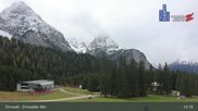 Archived webcam image showing Ehrwalder Alm Ski Slopes on 24 Oct 2026 at 13:53