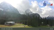 Archived webcam image showing Ehrwalder Alm Ski Slopes on 24 Oct 2026 at 15:53