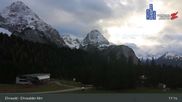 Archived webcam image showing Ehrwalder Alm Ski Slopes on 24 Oct 2026 at 17:53