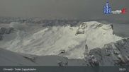 Archiviertes Webcam Bild: Tiroler Zugspitzbahn Bergstation am 12.04.2026 um 09:45 Uhr