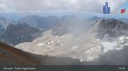 Archiviertes Webcam Bild: Tiroler Zugspitzbahn Bergstation am 12.07.2026 um 13:28 Uhr