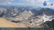 Archiviertes Webcam Bild: Tiroler Zugspitzbahn Bergstation am 12.07.2026 um 17:28 Uhr