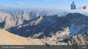 Archiviertes Webcam Bild: Tiroler Zugspitzbahn Bergstation am 12.07.2026 um 19:28 Uhr