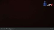 Archived webcam image showing Top Station of Tiroler Zugspitzbahn on 17 Sep 2026 at 01:42