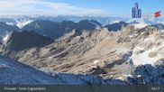 Archived webcam image showing Top Station of Tiroler Zugspitzbahn on 17 Sep 2026 at 09:42