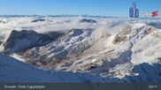 Archiviertes Webcam Bild: Tiroler Zugspitzbahn Bergstation am 12.10.2026 um 09:41 Uhr