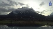 Archived webcam image showing Tiroler Zugspitze - Golf Course on 12 Apr 2026 at 08:45