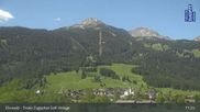 Archived webcam image showing Tiroler Zugspitze - Golf Course on 29 May 2026 at 11:41