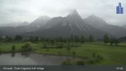 Archived webcam image showing Tiroler Zugspitze - Golf Course on 12 Jun 2026 at 08:38