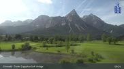 Archived webcam image showing Tiroler Zugspitze - Golf Course on 16 Jun 2026 at 09:03