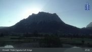 Archived webcam image showing Tiroler Zugspitze - Golf Course on 12 Jul 2026 at 07:23