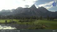 Archived webcam image showing Tiroler Zugspitze - Golf Course on 7 Sep 2026 at 09:10