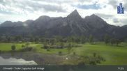 Archived webcam image showing Tiroler Zugspitze - Golf Course on 7 Sep 2026 at 11:10