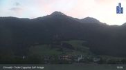 Archived webcam image showing Tiroler Zugspitze - Golf Course on 7 Sep 2026 at 21:10