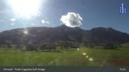 Archived webcam image showing Tiroler Zugspitze - Golf Course on 12 Oct 2026 at 15:20