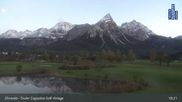 Archived webcam image showing Tiroler Zugspitze - Golf Course on 23 Oct 2026 at 05:48