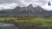 Archived webcam image showing Tiroler Zugspitze - Golf Course on 28 Oct 2026 at 08:02