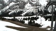 Archiviertes Webcam Bild: Ehrwalder Alm - Bergstation Sesselbahn Gaistal am 13.04.2026 um 12:50 Uhr